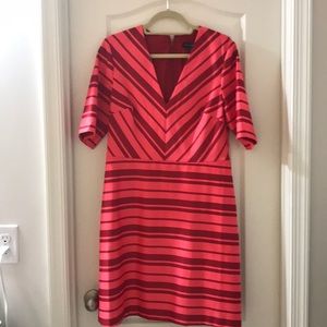 Banana Republic red stripe dress